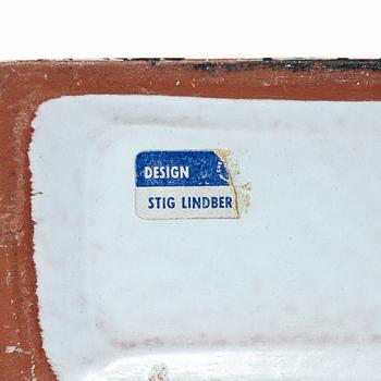 Stig Lindberg, vas, "Karneval", Gustavsberg Studio.