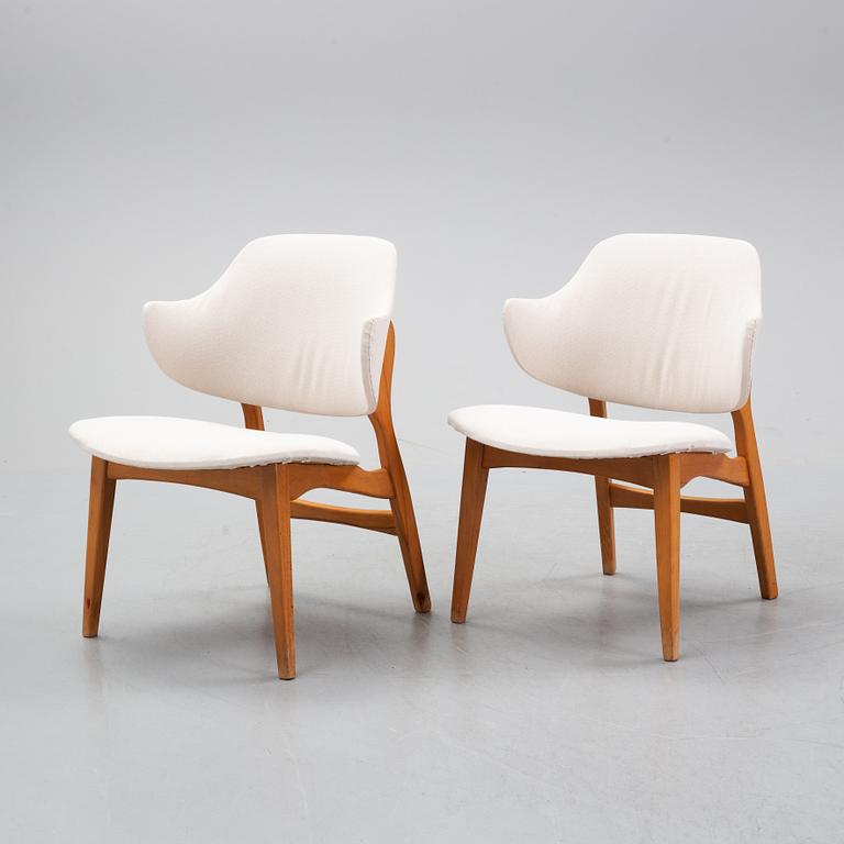 A pair of 'Winni' armchairs from IKEA, 1960's.