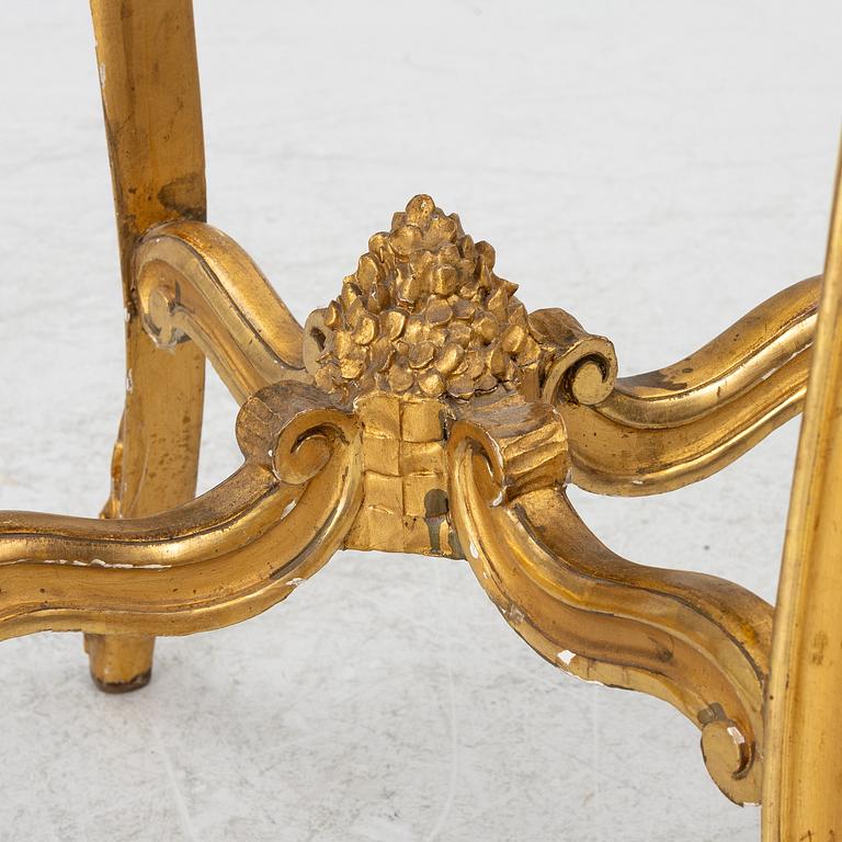 Side table, Rococo style around 1900.