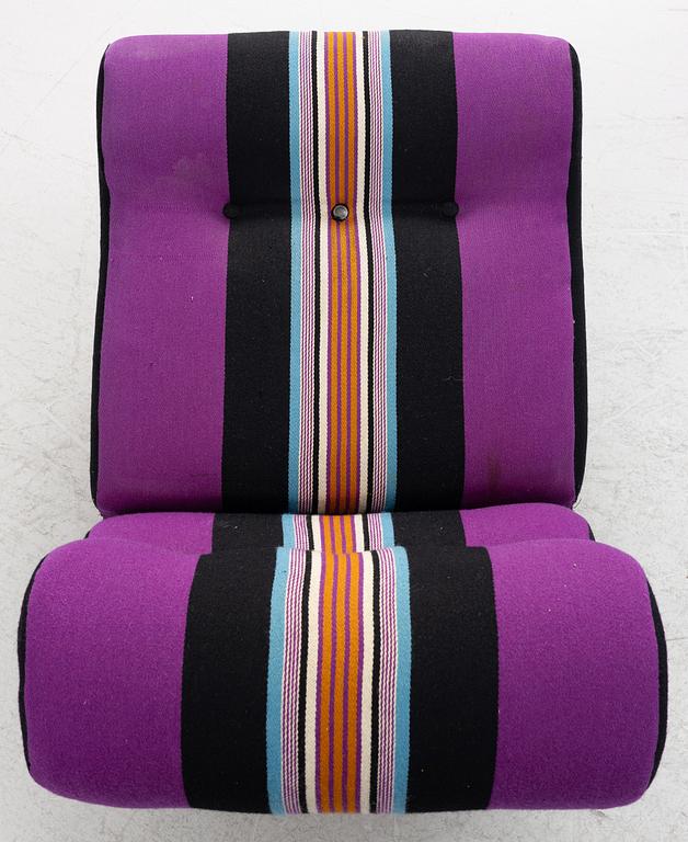 Jan-Eric Bengtsson, modular sofa, four pieces, "Bossanova", Scapa Industri AB, Alvesta, 1970s.