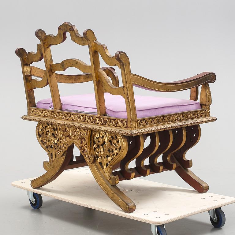 KARMSTOL, orientalisk, omkring år  1900.