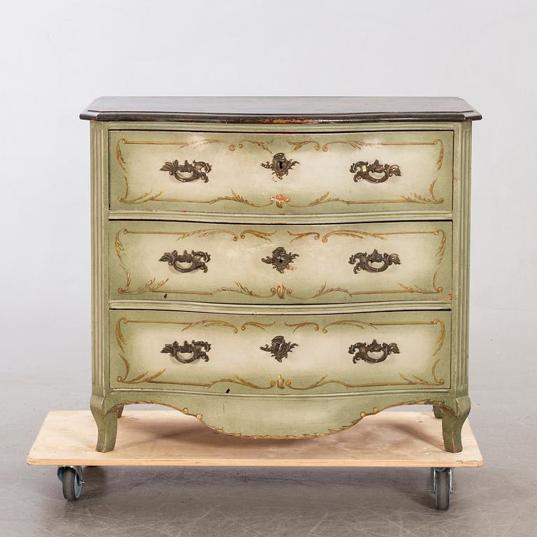 An mid 20th century chest of drawers from Paoletti, Firenze Italy.