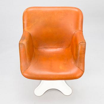 YRJÖ KUKKAPURO, a pair of 1970's '417' chairs for Haimi.