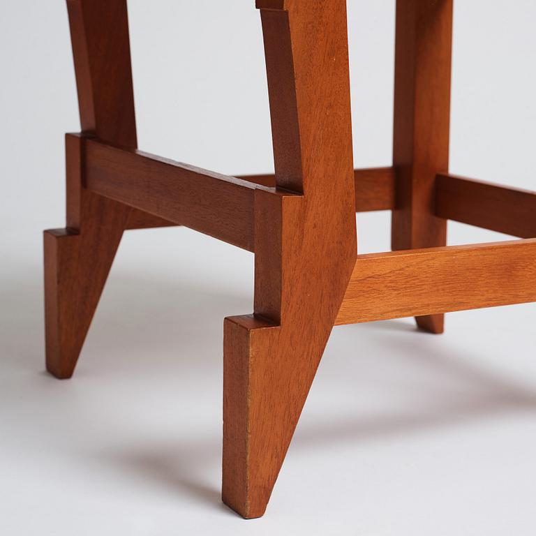 John Kandell, a set of six "Solitär" chairs, Källemo, Värnamo post 1985.