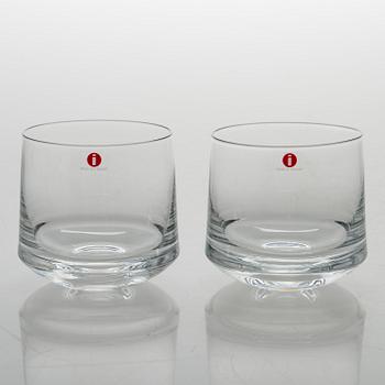 TIMO SARPANEVA, juomalaseja, 6 kpl, "Milano" 2042,  Iittala.