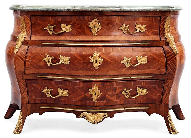 A Swedish Rococo 18th century commode.