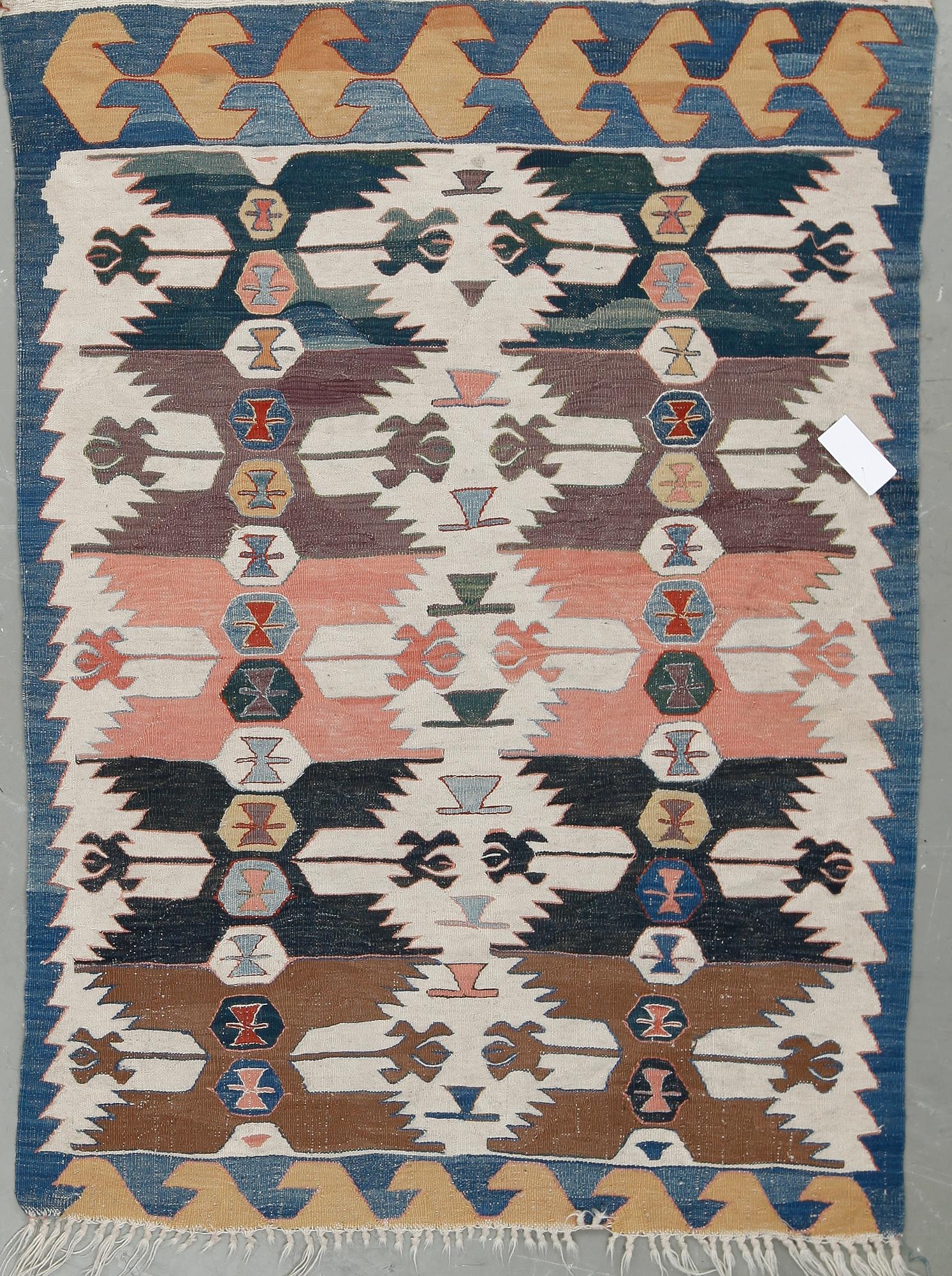 KELIM, Old sannolikt Anatolisk, ca 152x110 cm.