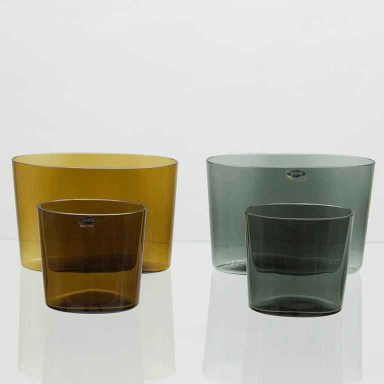 VASER, 2+2 st, glas, Saara Hopea, Notsjö 1900-talets senare hälft.