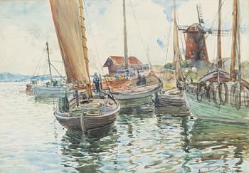 Anna Gardell-Ericson, Hamnscen.