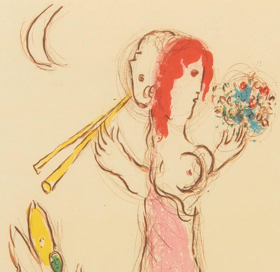 Marc Chagall, "Daphnis and Chloë" 1960.
