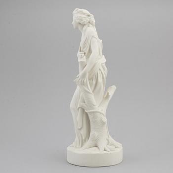 FIGURIN, parian, Gustavsberg, 1800-talets slut.