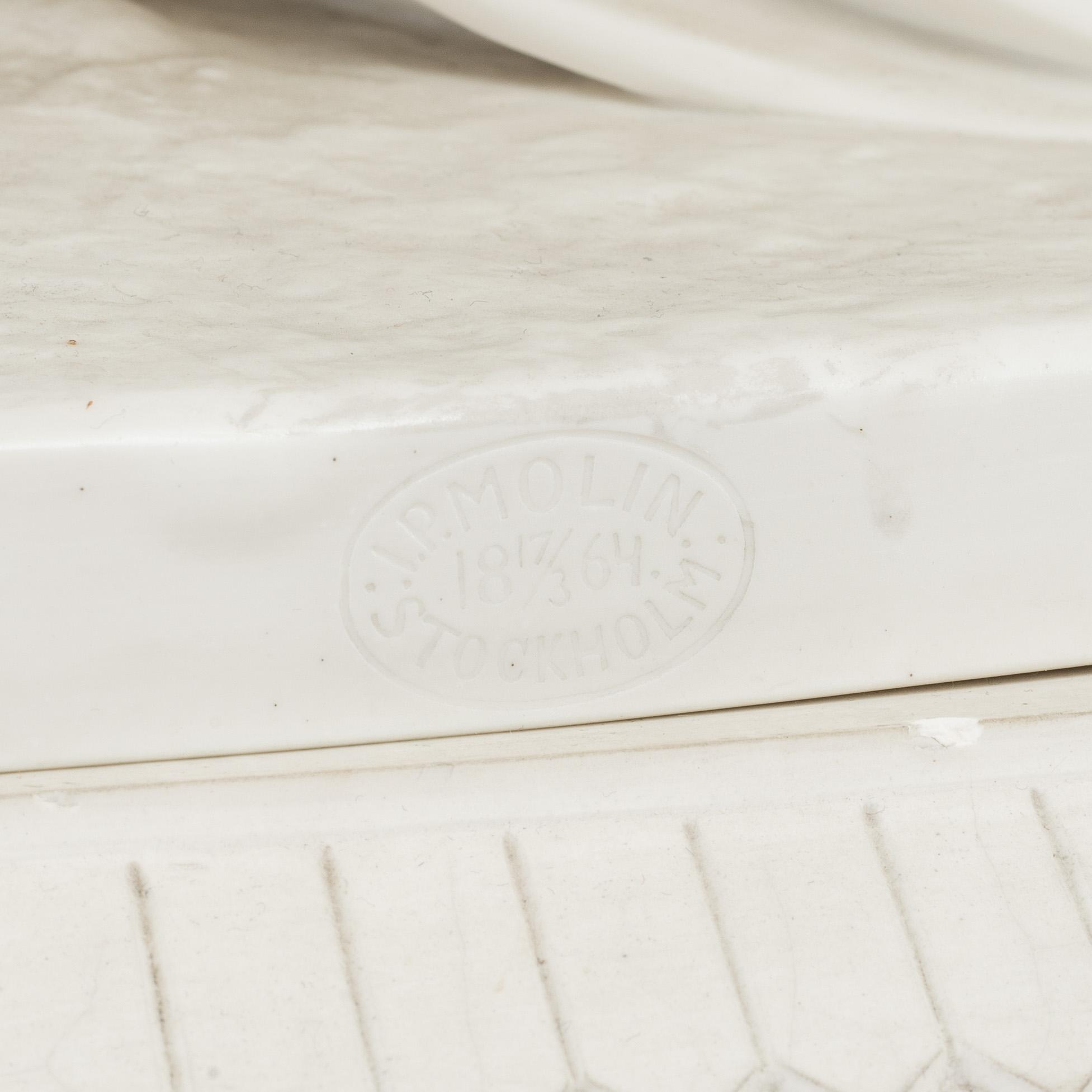 JOHAN PETER MOLIN, after. A porcealin sculpture from Gustavsberg.