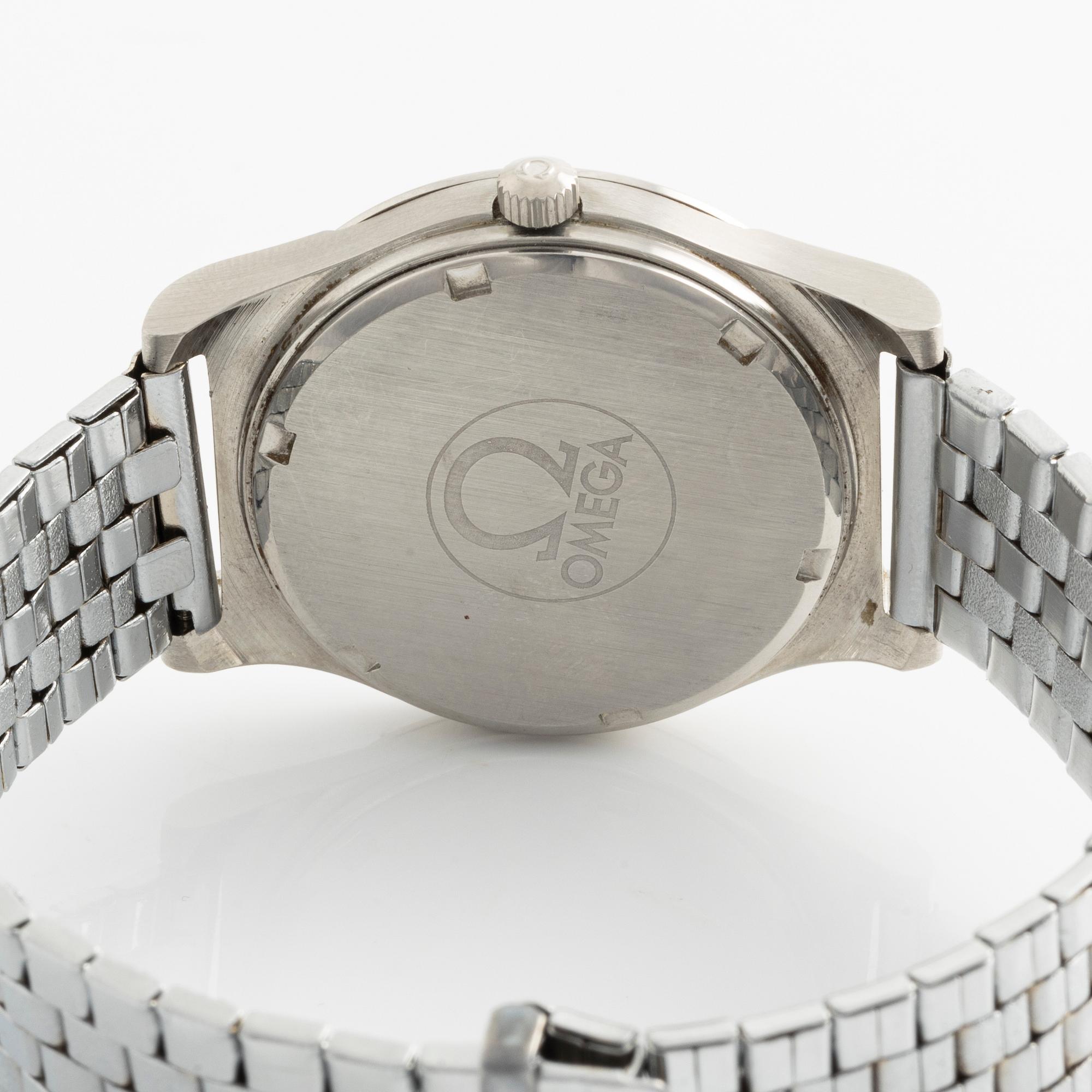 Omega, Genève, wristwatch, 36.5 mm.