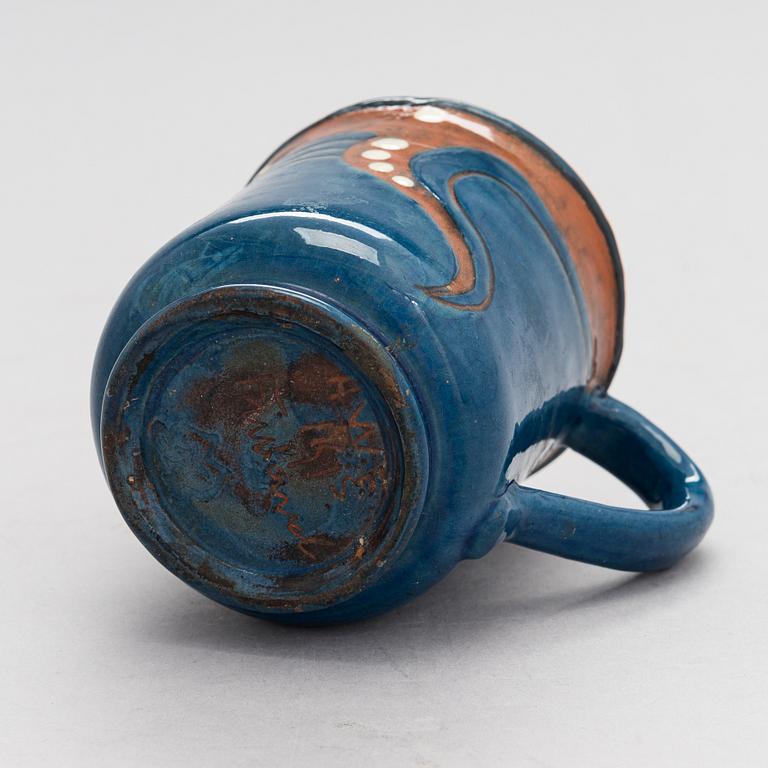 Alfred William Finch, a mug around year 1900 by Iris Finland.