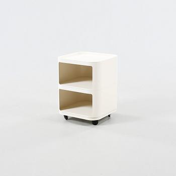 A plastic bedside table "Componibili", Anna Castelli-Ferrieri for Kartell, Husqvarna.