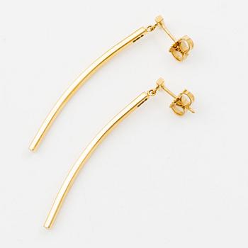 Tiffany & Co a pair of earrings 18K gold.