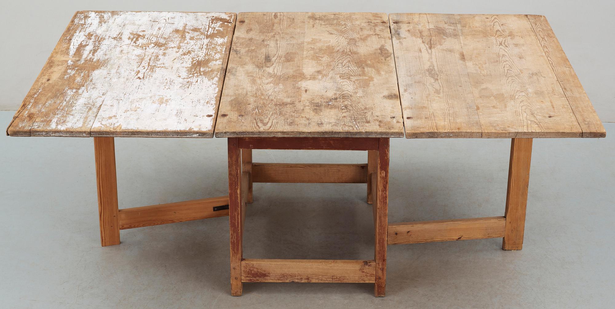 SLAGBORD, allmoge, 1800-talets första hälft.