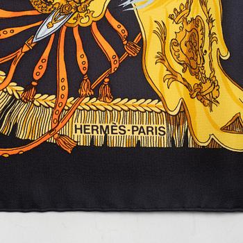 Hermès, scarf, "Caparaçons de la France et de l'Inde".