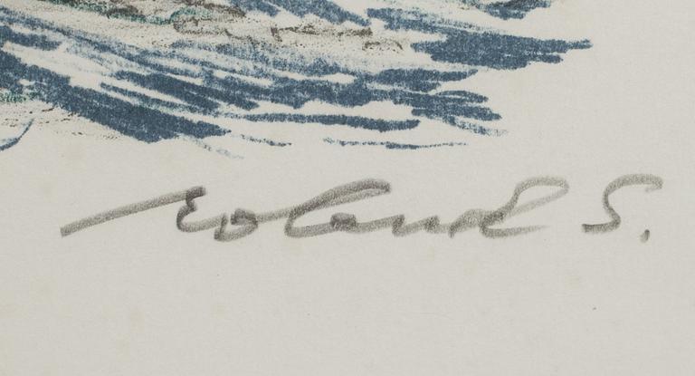 ROLAND SVENSSON, färglitografi, signerad och numrerad 96/275.