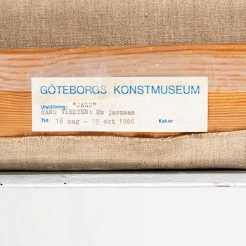 Hans Viksten, oil on canvas, signed and dated -68 F (Fågelbro).