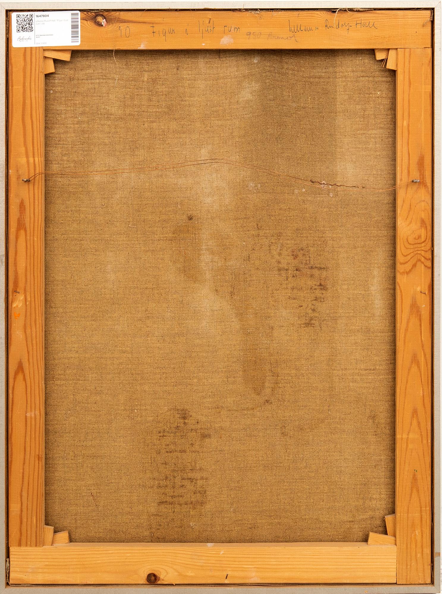 Lillemor Rudolf-Hall, "Figur i ljust rum".