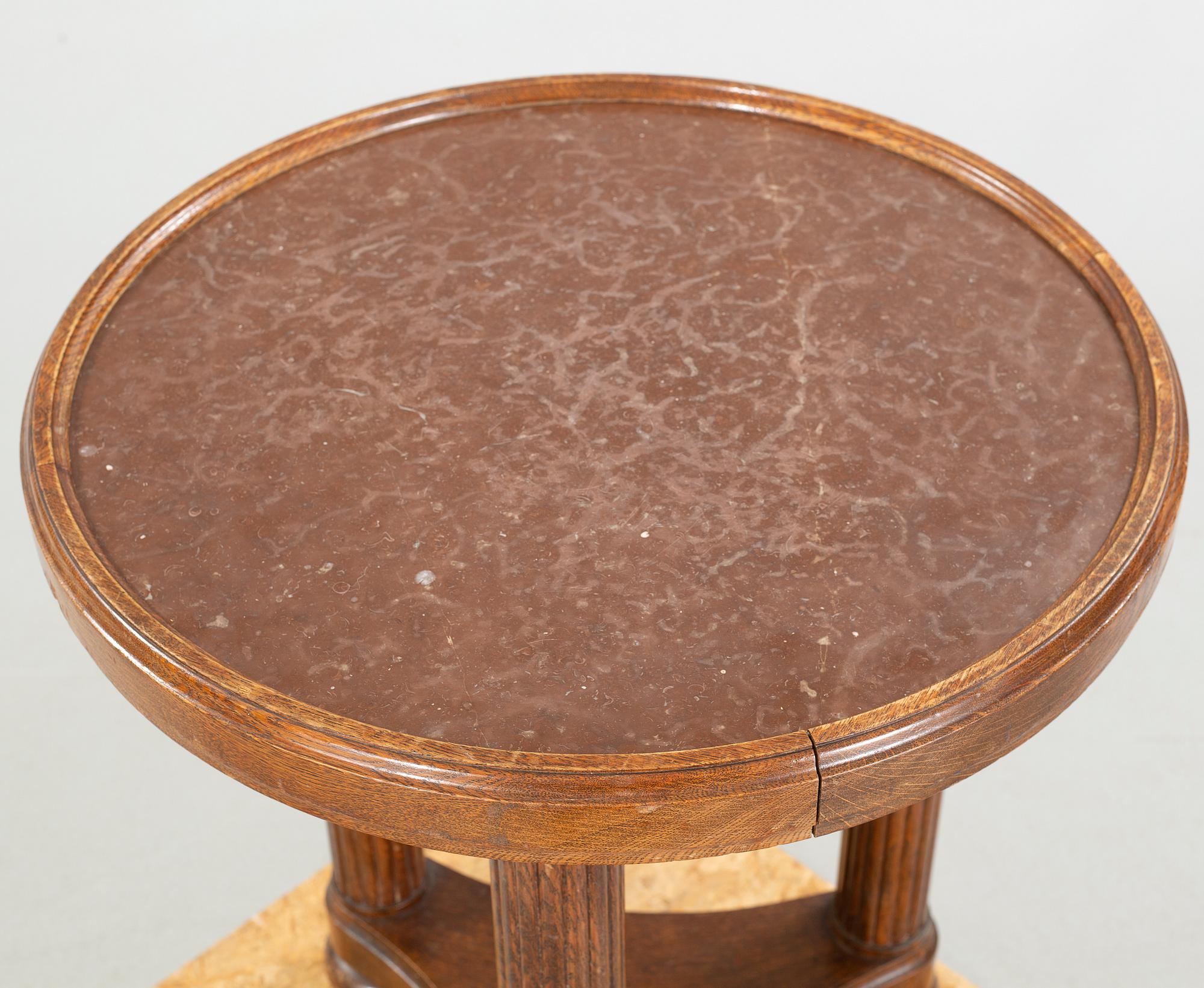 A smoking table from Nordiska Kompaniet, early 20th century.