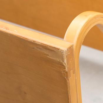 ALVAR AALTO, hylla, modell 112B-3, 1900-talets mitt.