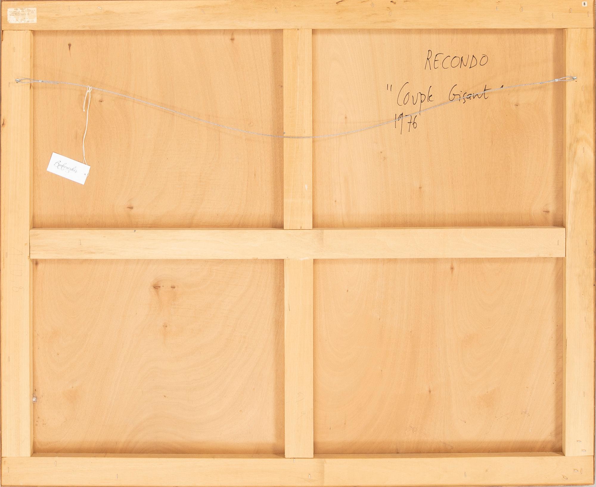 Felix Recondo, "Reclining Couple".