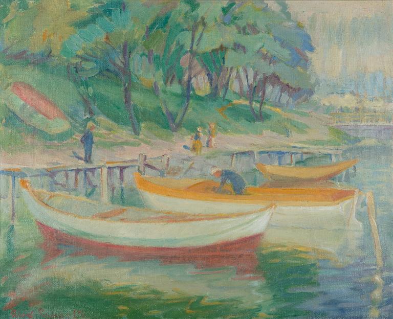 Alex Rapp, Veneet rannalla.