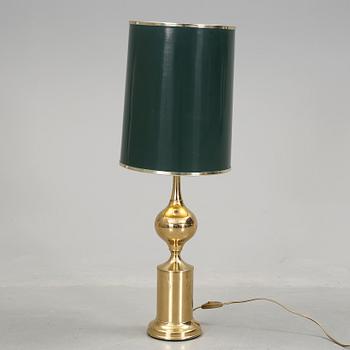 BORDSLAMPA, 1900-talets andra hälft.