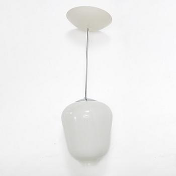 A ceiling lamp, 'Zero', Sweden, late 20th century. with an extra shade.