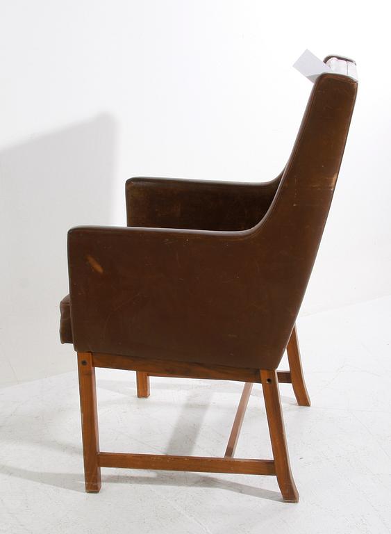 FÅTÖLJ, Karl-Erik Ekselius, JOC Möbler AB, Vetlanda. 1950-tal.