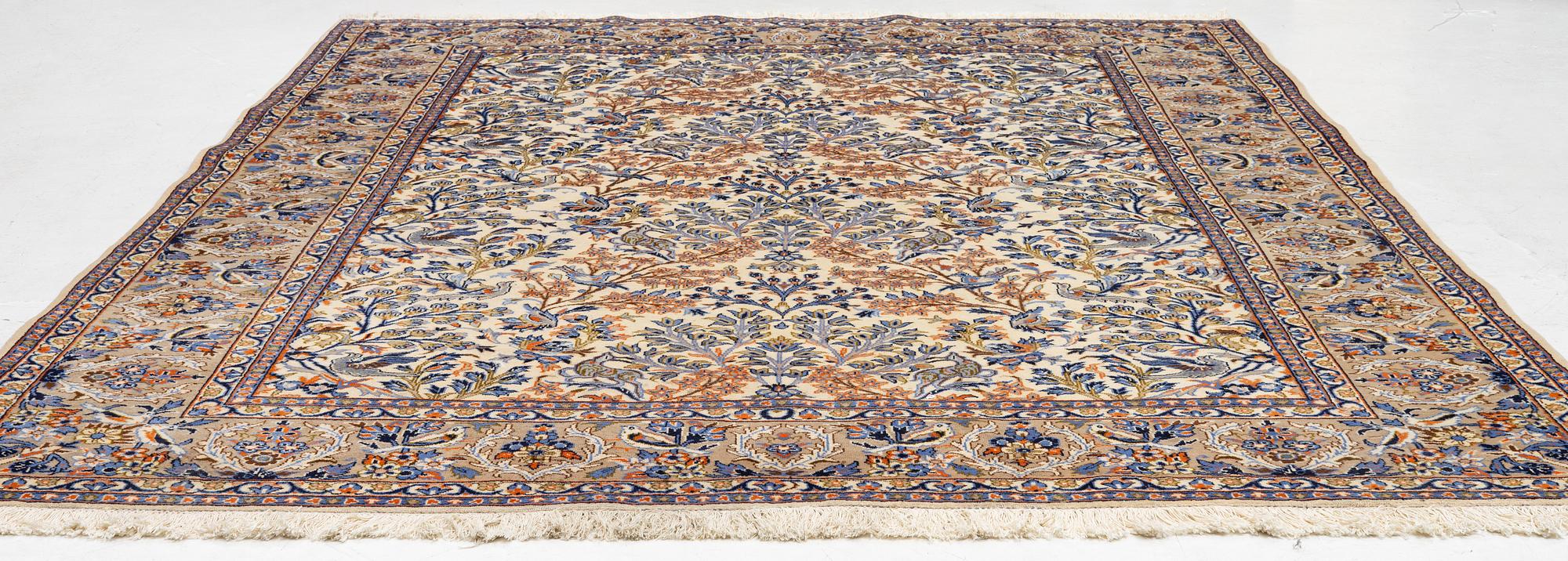 A Najafabad carpet, c. 335 x 255 cm.