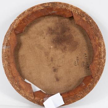 PETER PAUL RUBENS, hans krets, olja på duk, ej signerad.