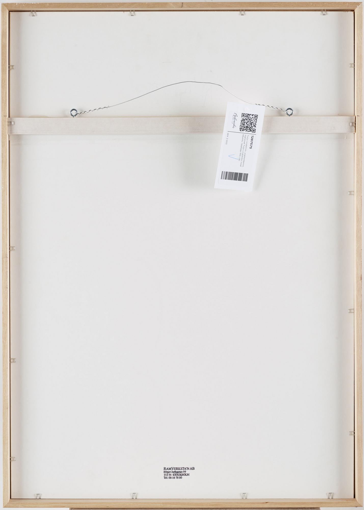 Tuija Lindström, pigment print, signed, edition 100.