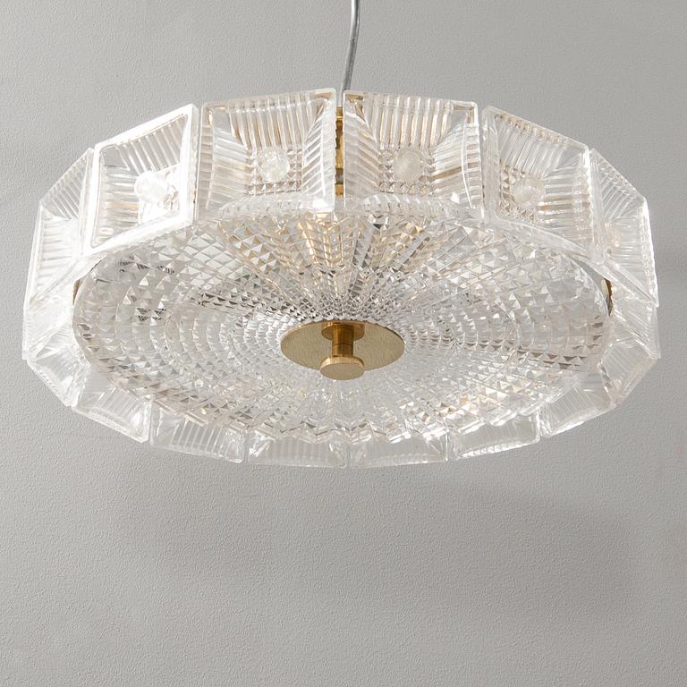 Carl Fagerlund, Taklampa/Plafond Orrefors sent 1900-tal.