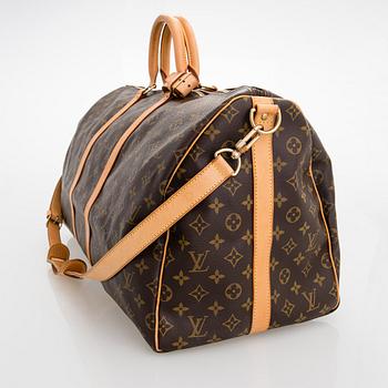 Louis Vuitton, A Monogram 'Keepall 55 Bandoulière' Weekend bag.