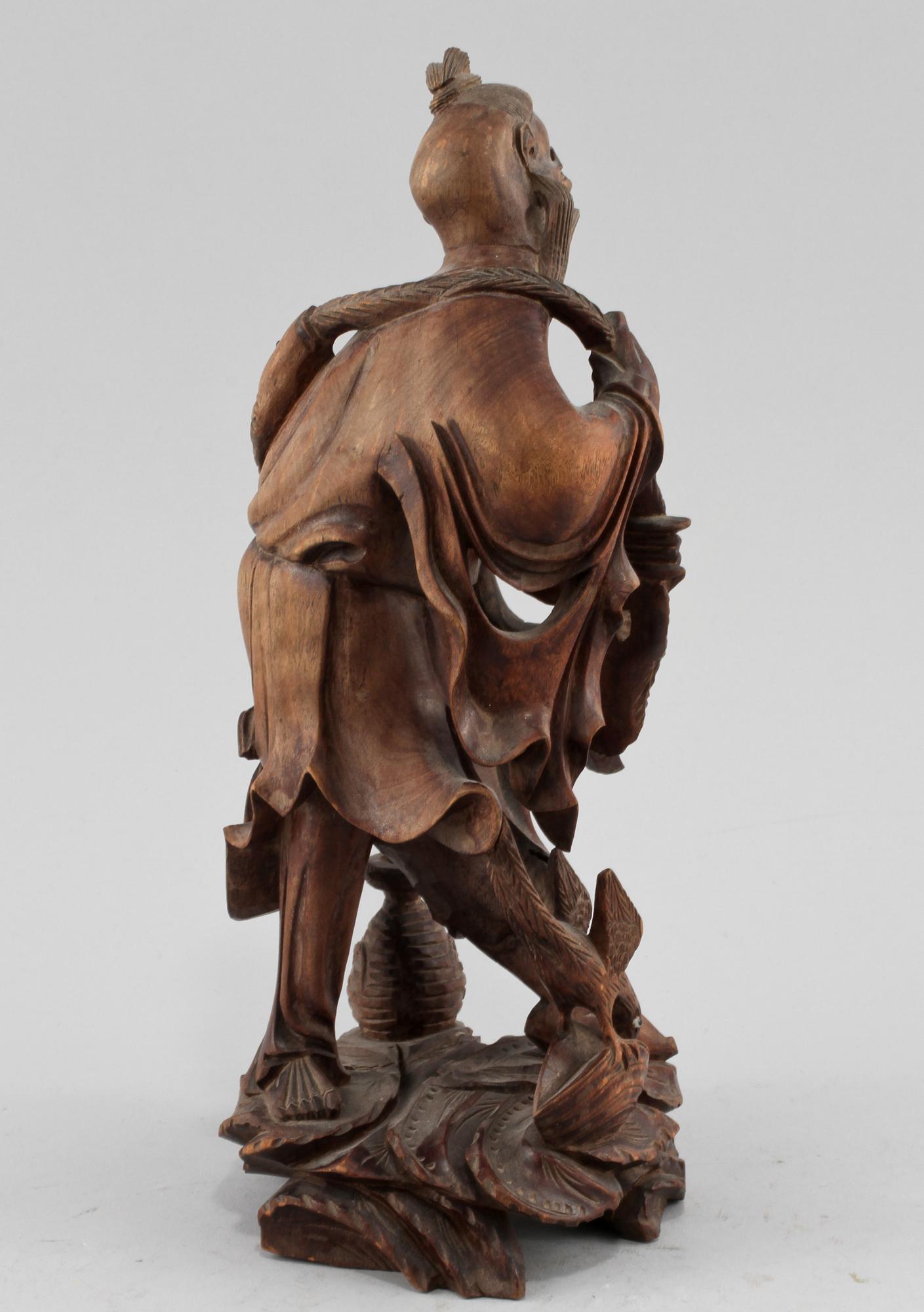 FIGURIN, trä, Kina, 1900-tal.
