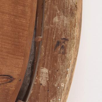 A pair of Gustavian two-light giltwood girandoles by J. Åkerblad (master 1756-1799).