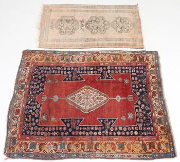 MATTOR, orientaliska, 2 st. 80 x 140, resp 180 x 135.