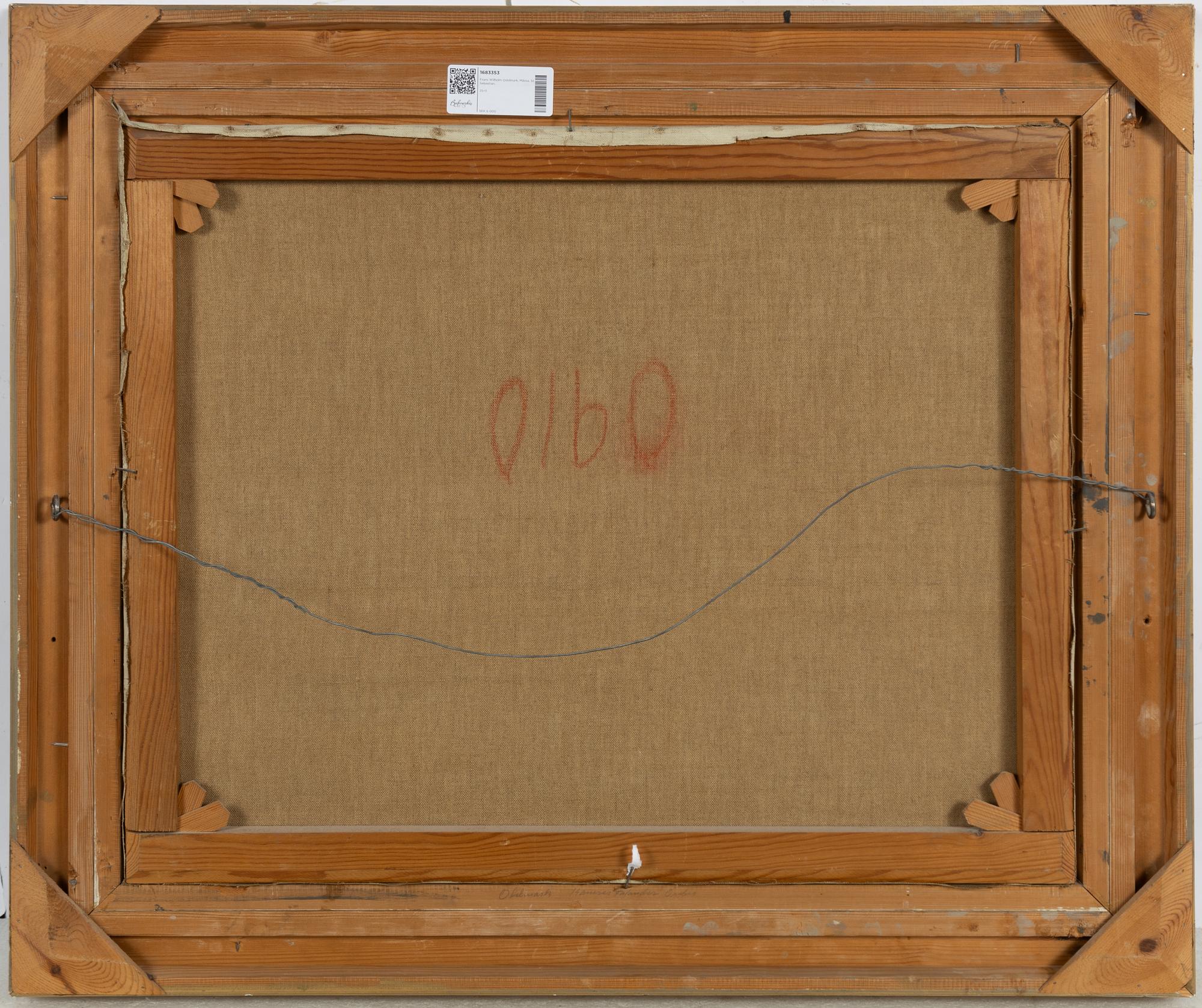 Frans Wilhelm Odelmark, "St Sebastian, Assisi".