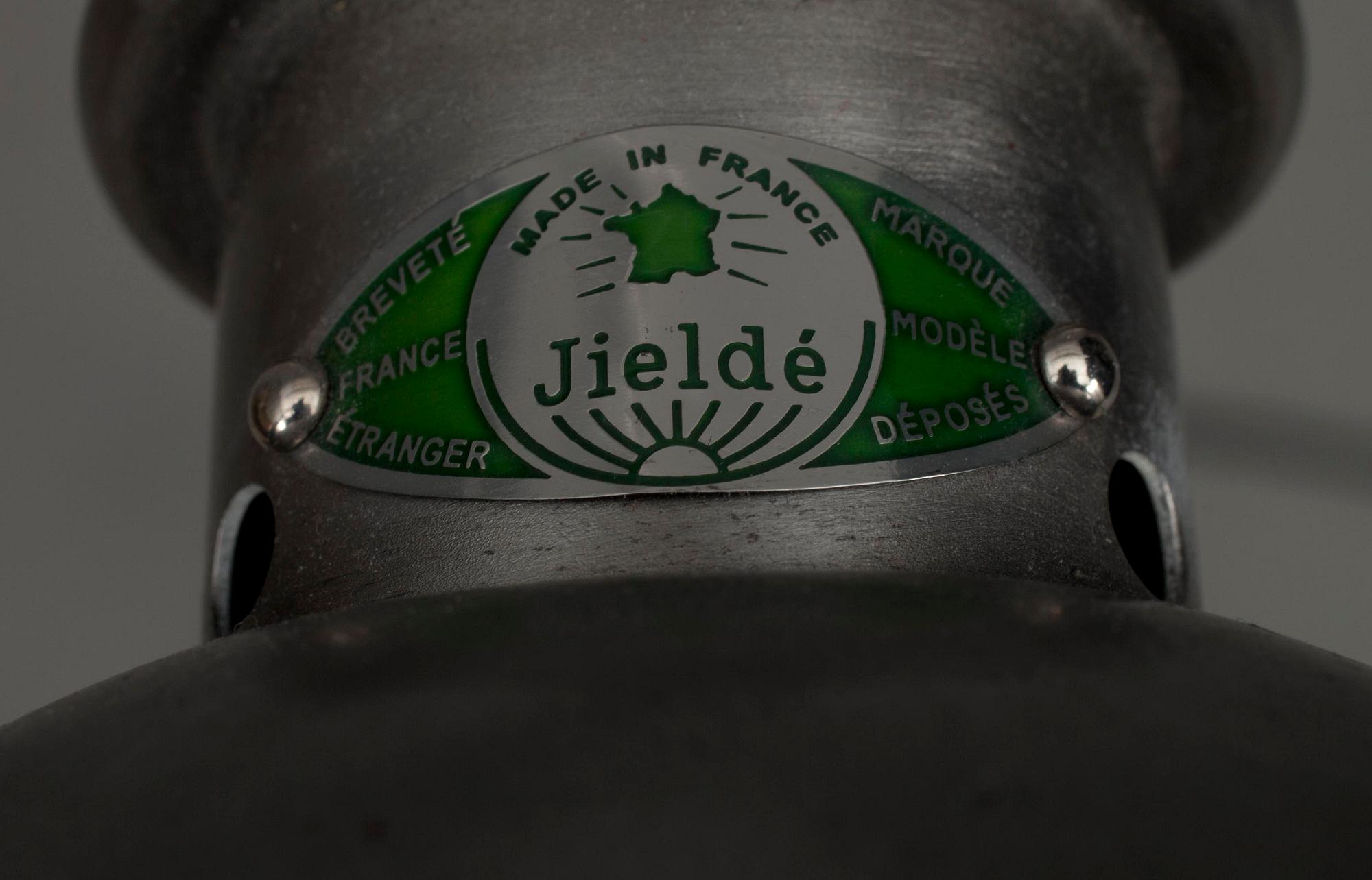 GOLVLAMPA, design Jean-Louis Domecq, 1950. Märkt Jieldé, Frankrike.