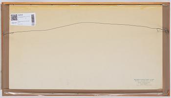 Solfjädersmålningar, tre stycken, Kina, 1900-tal.