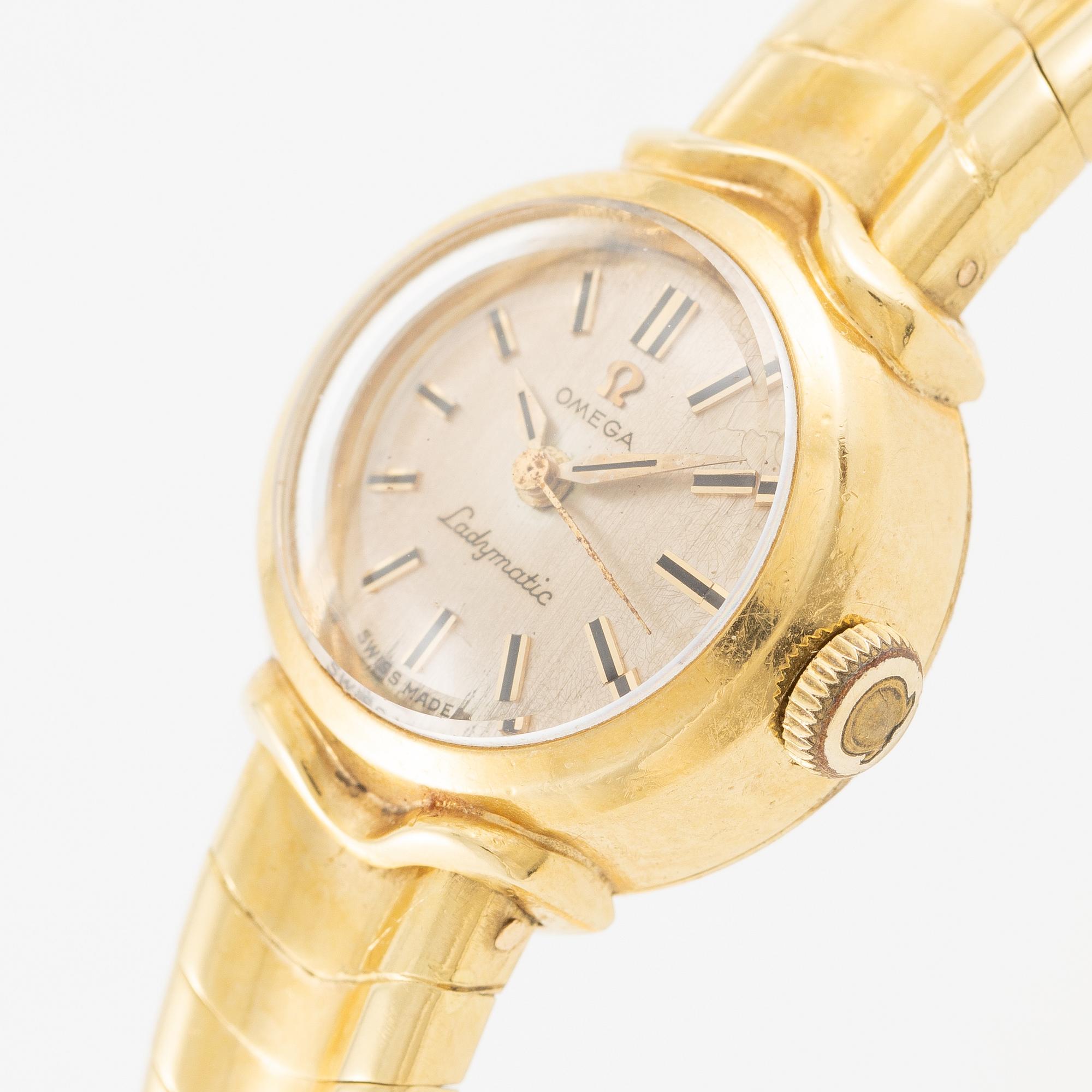 Omega, Ladymatic, wristwatch, 17 mm.