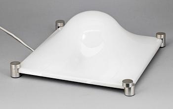 TAKLAMPA/VÄGGLAMPA, metakrylat, "BOLLA", Elio Martinelli, för Martinelli Luce, Italien.