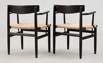 KARMSTOLAR, ett par, "Öresund", Börge Mogensen, Karl Andersson & Söner.