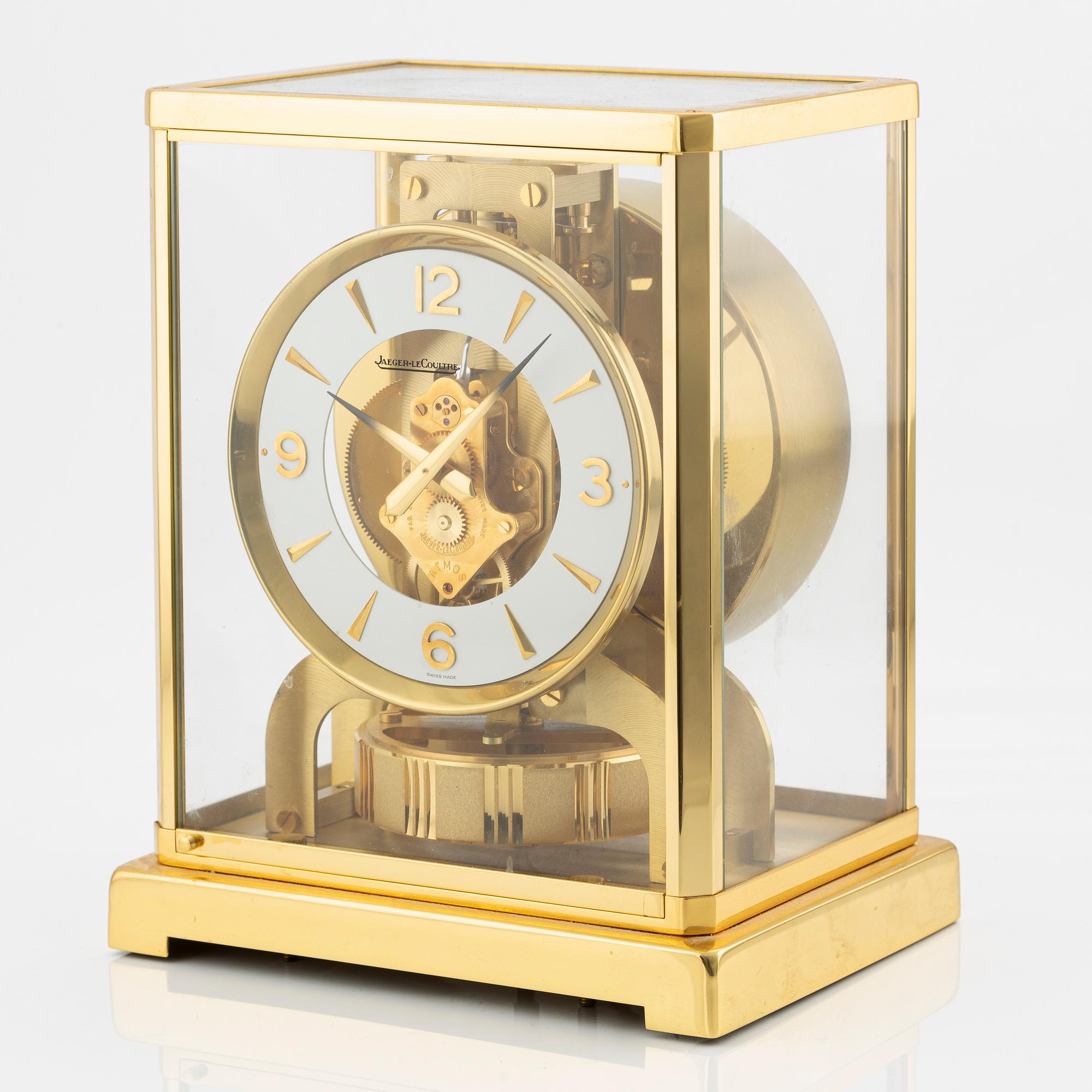 Jaeger-LeCoultre, Atmos table clock, 1970s.