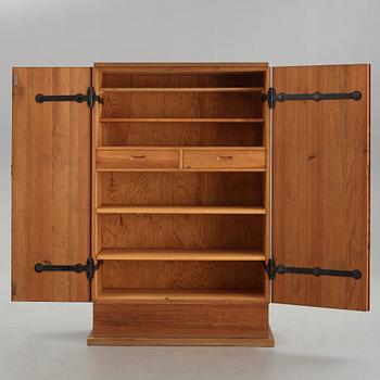 Axel Einar Hjorth, a stained pine "Lovö" cabinet, Nordiska Kompaniet, Sweden 1930's.