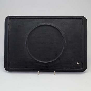 a silver and isolit tray, Perstorp, 1932.