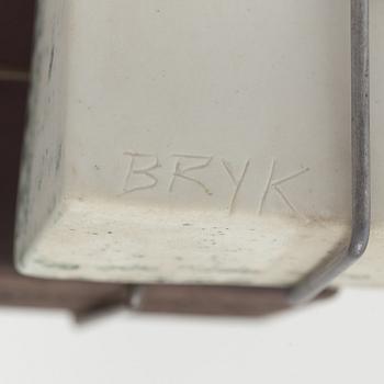 RUT BRYK, 2 st reliefer av stengods, Arabia, Finland 1950-talets slut.